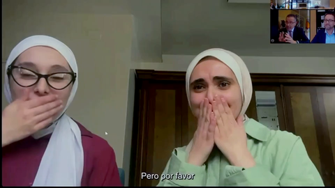 Las hermanas Nariman y Roba pidieron ayuda a esta universidad valenciana para poder terminar sus estudios